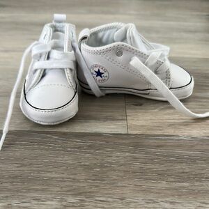 Converse White Baby Walker High-Tops